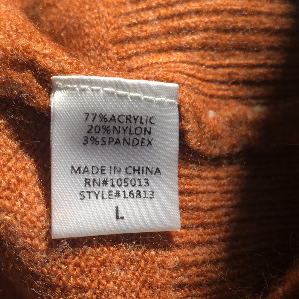 Nwot Andree By Unit Gray Green Rust And White Sca… - image 6